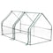 Gardenised Green Outdoor Waterproof Portable Plant Greenhouse with 2 Clear Zippered Windows, Medium QI004029.M - alternate 7